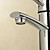  Chrome Finish Solid Brass Bathroom Sink Faucet (Tall)