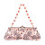  Unique Satin with Sequins Evening Handbag/Top Handle Bag(More Colors)
