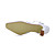  DEMETRIA - Hælsandaler Bryllup Chunky Hæl Satin