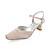  DEMETRIA - Hælsandaler Bryllup Chunky Hæl Satin