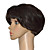  Lace Front Short Kinky Straight High Quality Synthetic Hair Wigs