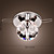  K9 Crystal Ball Mini Flush Mount - Half Dozen A Set