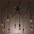  Artistic Chandeliers with 10 Lights Bulbs Design