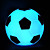  Soccer Shaped LED Night Light (Random Color)