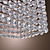  Lámpara Chandelier de Cristal con 3 Bombillas - WALLDORF
