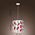  Modern Fabric 1-Light Pendant Light Cylinder Shaped