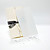  Simple Design Tri-folded Wedding Invitation With Grey Ribbon (Set of 50)