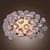  Modern Wall Light in Warm Light