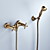  faucet de bronze antigo tub terminar com chuveiro de mão