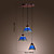  40W Antique Inspired Pendant Light with 3 Lights