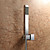  LED Thermostatic Contemporary Wall Mount Shower Faucet (Chrome Finish)