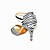  personalizado espumante zebra latin / sapatos de dança de salão de desempenho