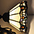  Tiffany Wall Light with 1 Light in Warm Light