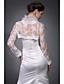  Long Sleeves Lace Bridal Jacket / Wedding Wrap (WSM0402)