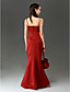  Trumpet/Mermaid Sweetheart Floor-length Satin Junior Bridesmaid Dress