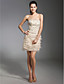  VOLLINA - Robe de Cocktail Satin Dentelle