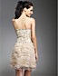  VOLLINA - Robe de Cocktail Satin Dentelle