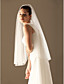  Beautiful 2 Layer Elbow Wedding Veil