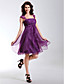  DENTON - Vestido de Cóctel de Organza