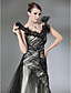  Tulle Charmeuse Trumpet/ Column Scoop Evening Dress inspired by Andrea Osvart