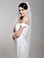  Une couche de voile de mariage coude merveilleuse