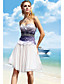  un amour en ligne mi-longueur satin robe de soie élastique de type cocktail en satin