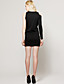  ts ausgeschnitten mini one Ärmel Kleid