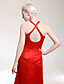  Satin A-line Scoop Floor-length Evening Dress inspired by Jennifer Lawrence at the 83rd Oscar