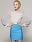  ts naken vintage mesh puff ermet cocktail kjole