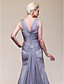  BERNESSA - Robe de Soirée Mousseline Satin