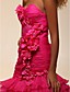  SARISHA - Robe de Soirée Organza Satin