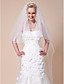  Two-tier Chapel Wedding Veil With Pencil Edge