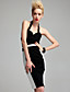  ts estilo vintage halter vaina bodycon vestido