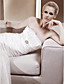  Gorgeous Trumpet/Mermaid Strapless Chapel Train Taffeta Wedding Dress