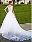 IMEYNA - Vestido de Noiva em Organza e Cetim