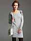  TS Hand-made Beaded V-neck Sweater Dress