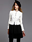  ts plata chaqueta de hilo de lana de flores