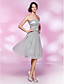  AZALIA - Kleid für Cocktailparty aus Chiffon und Satin