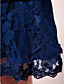  Sheath/Column Off-the-shoulder Knee-length Lace Stretch Satin Mother of the Bride Dress