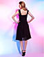  JAZMIN - kjole til cocktail i chiffon og satin