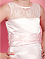  ZAHAVAH - Robe de Jeune Fille d'Honneur Satin Dentelle