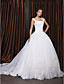  IMEYNA - Vestido de Noiva em Organza e Cetim