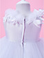  Ball Gown Neck Tea-length Tulle And Taffeta Flower Girl Dress