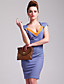  TS Colorblock Bodycon Dress