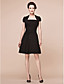  DORICE - Vestido de Damas em Chifon com Xale