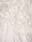 A-line V-neck Chapel Train Taffeta  Wedding Dress
