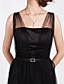  Sheath/Column Floor-length Tulle And Satin Bridesmaid Dress With Straps