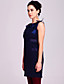  TS Raw Hem Ribbon Embellished Dress