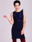  TS Raw Hem Ribbon Embellished Dress