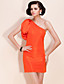  TS One Shoulder Puff Sleeve Dress (More Colors)